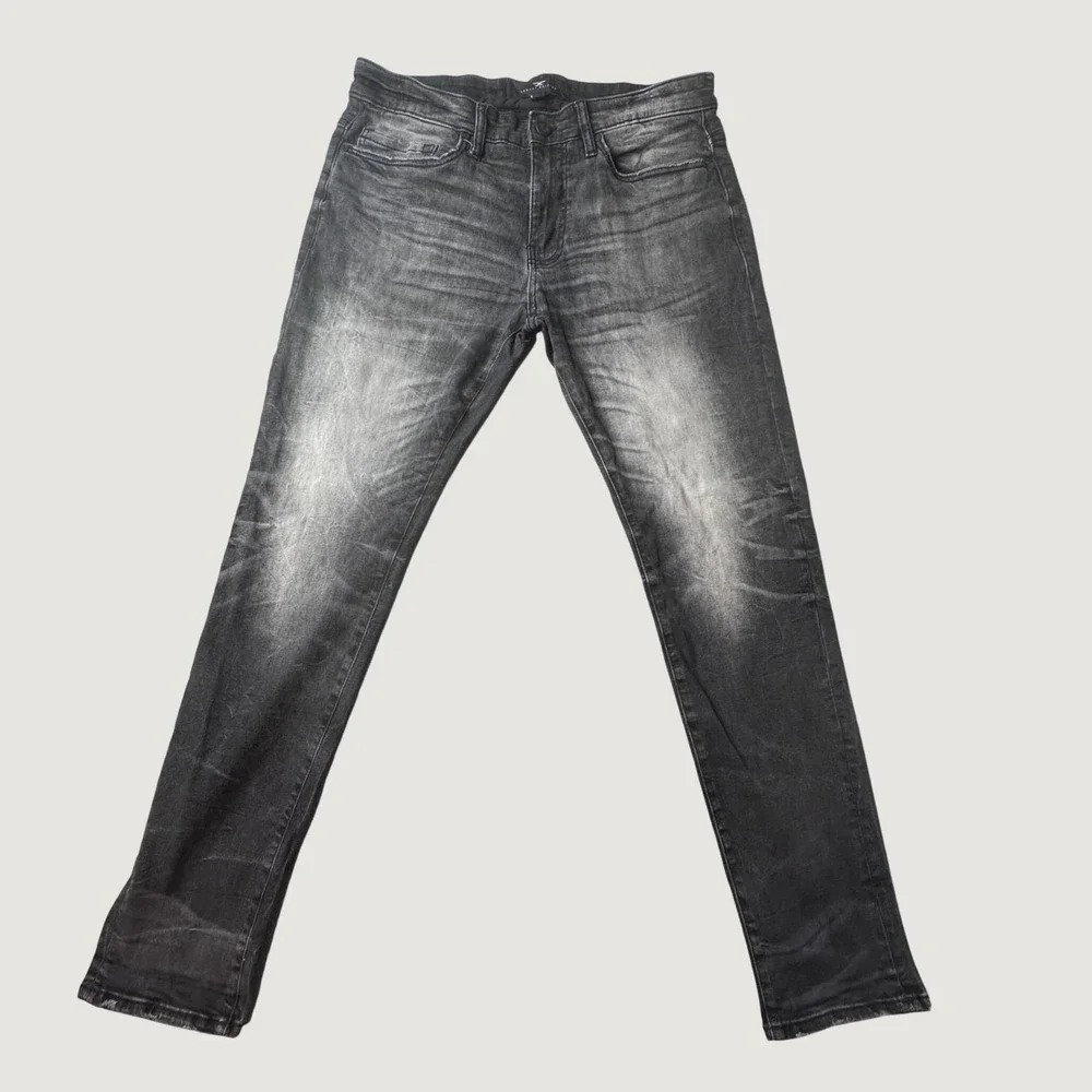 Jordan Craig Jeans Mens 34x32 Black Sean Legacy Edition Slim Fit Faded JS5220